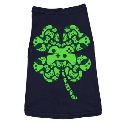 St Patricks Day Shamrock Clover Video Game Controllers Gamer Doggie Tank