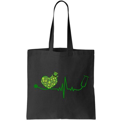 St Patricks Day Heartbeat Nurse Bag