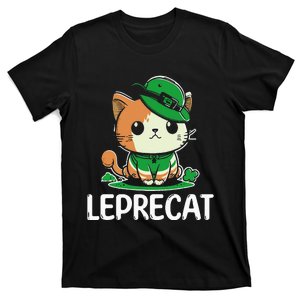 St Patricks Day Parade leprecat Funny irish cat T-Shirt