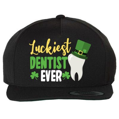 St Patricks Day Lucky Dentist Leprechaun Hat Shamrock Gift Wool Snapback Cap