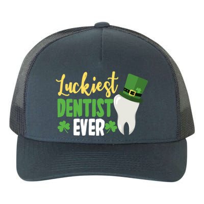 St Patricks Day Lucky Dentist Leprechaun Hat Shamrock Gift Yupoong Adult 5-Panel Trucker Hat