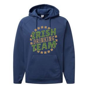 St Patricks Day Irish Ing Team Matching Outfit Gift Performance Fleece Hoodie