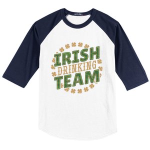 St Patricks Day Irish Ing Team Matching Outfit Gift Baseball Sleeve Shirt