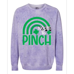 St Patricks Day Meaningful Gift Colorblast Crewneck Sweatshirt