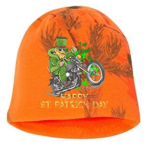 St Patrick Day Motorcycle Bike Biker Rider Plus Size Kati - Camo Knit Beanie