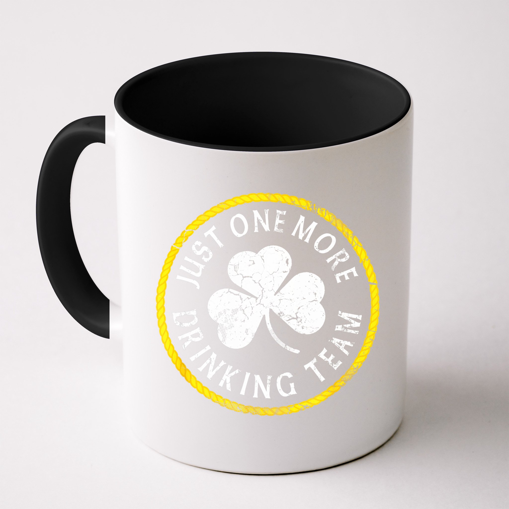 St Patricks Day Just One More Drinking Team Irish Shamrock Gift Mug