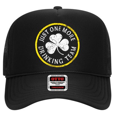 St Patricks Day Just One More Drinking Team Irish Shamrock Gift Hat