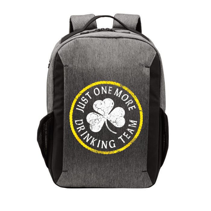 St Patricks Day Just One More Drinking Team Irish Shamrock Gift Vector Backpack