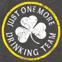 St Patricks Day Just One More Drinking Team Irish Shamrock Gift Vector Backpack