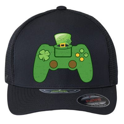 St Patrick's Day Gaming Controller Flexfit Unipanel Trucker Cap