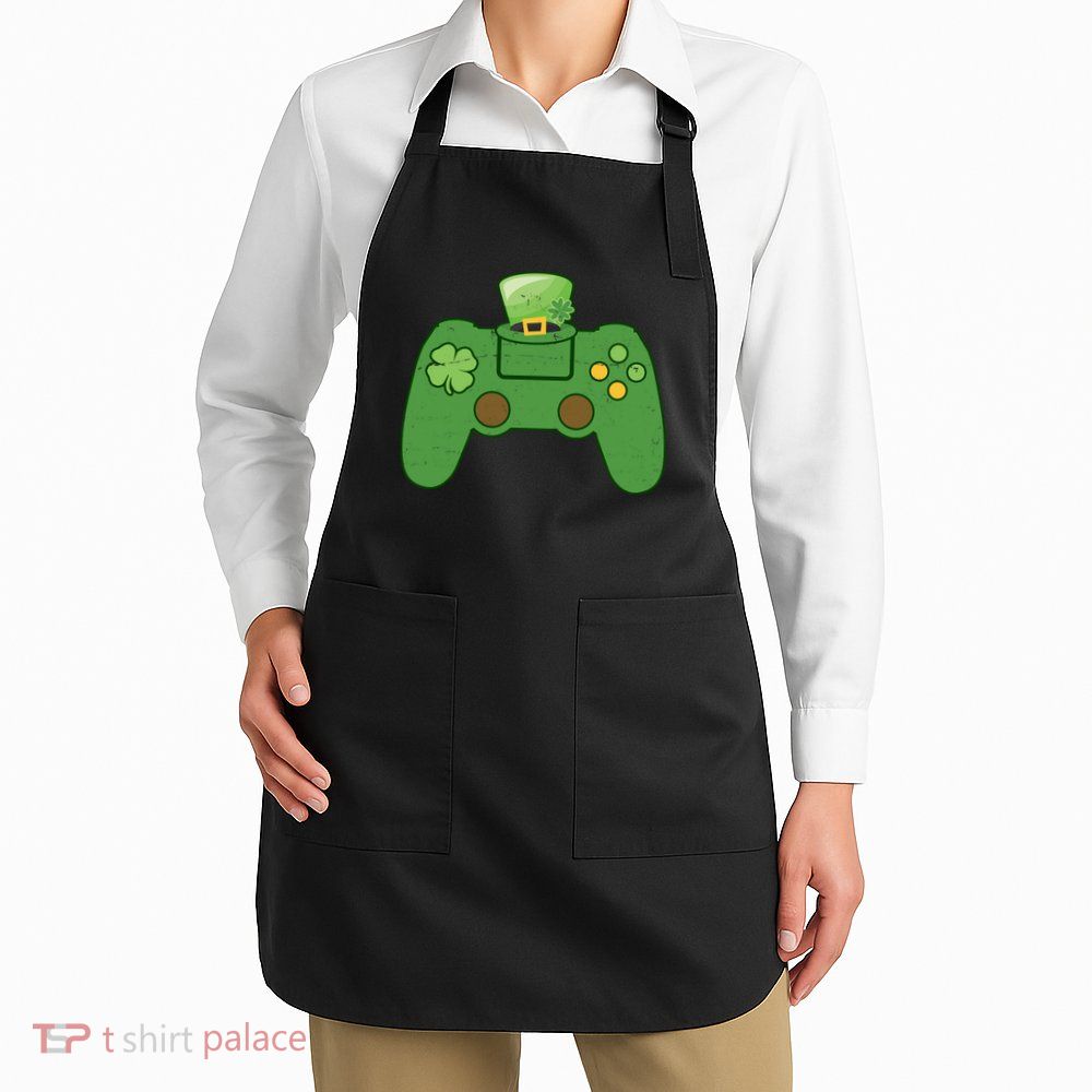 St Patrick's Day Gaming Controller Apron
