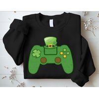 St Patrick's Day Gaming Controller Sweatshirt