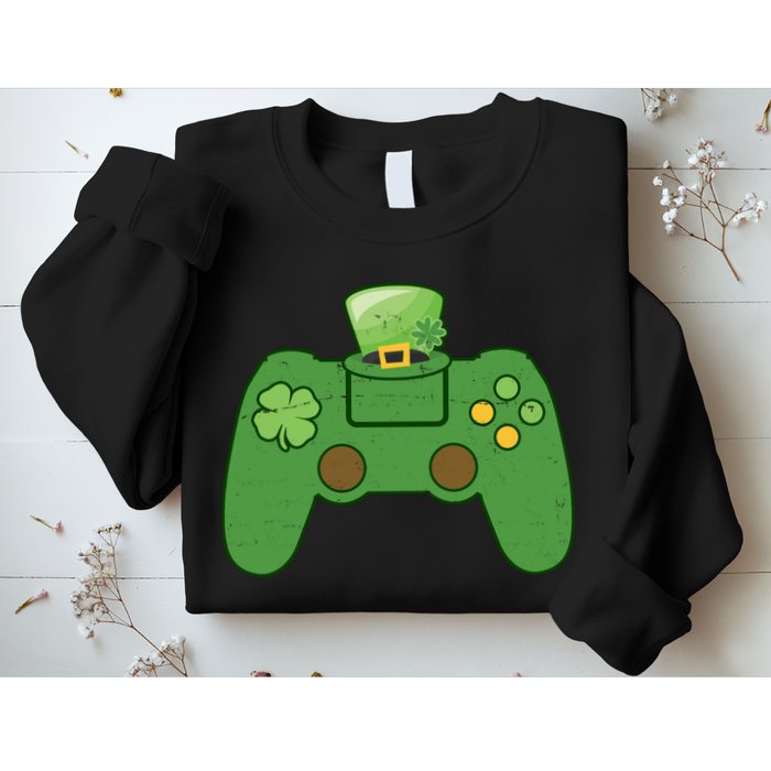 St Patrick's Day Gaming Controller Sweatshirt