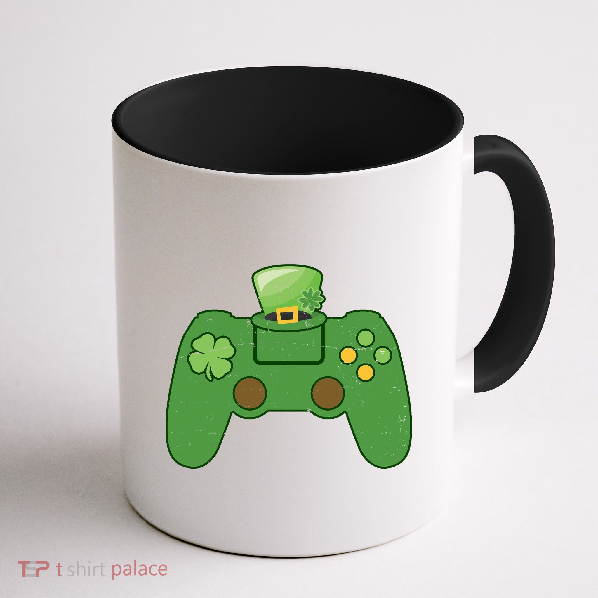 St Patrick's Day Gaming Controller Mug