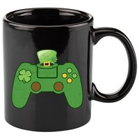 St Patrick's Day Gaming Controller 11oz C Handle Ceramic Mug