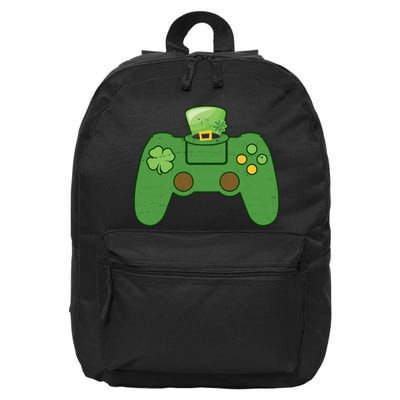 St Patrick's Day Gaming Controller 16 in Basic Backpack