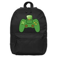 St Patrick's Day Gaming Controller 16 in Basic Backpack