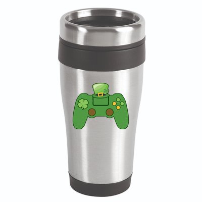St Patrick's Day Gaming Controller 16oz Travel Tumbler