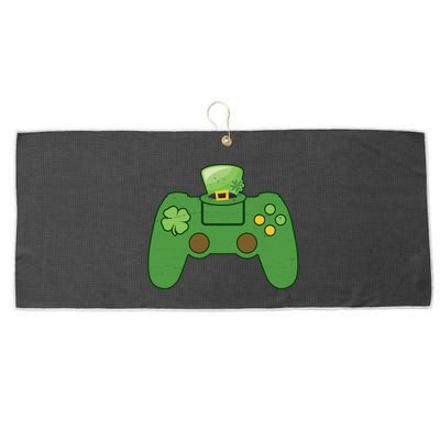 St Patrick's Day Gaming Controller Large Microfiber Waffle Golf Towel
