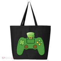 St Patrick's Day Gaming Controller 25L Jumbo Tote