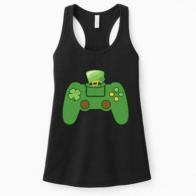 St Patrick's Day Gaming Controller Womens Tank Top