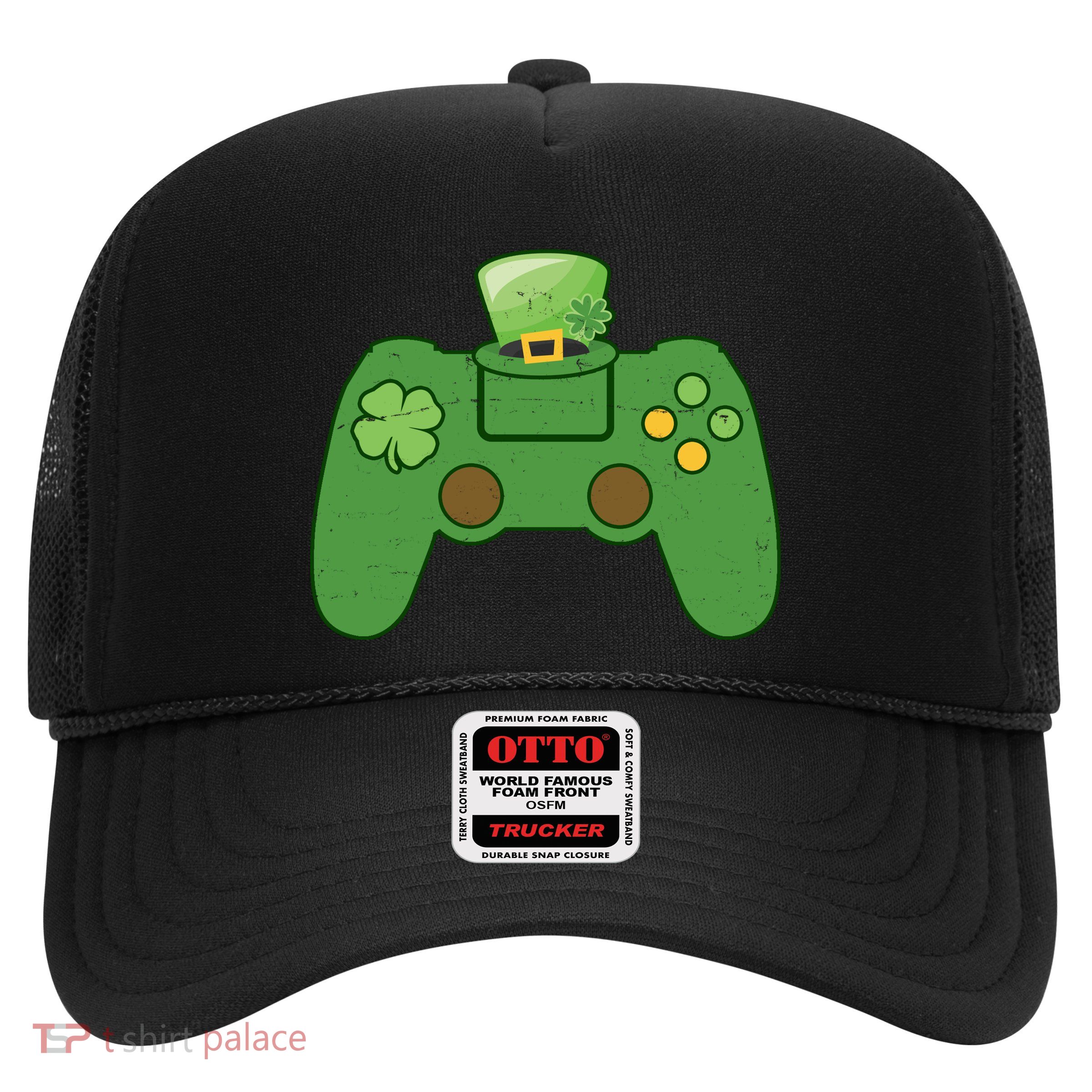 St Patrick's Day Gaming Controller Trucker Hat