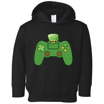 St Patrick's Day Gaming Controller Toddler Hoodie