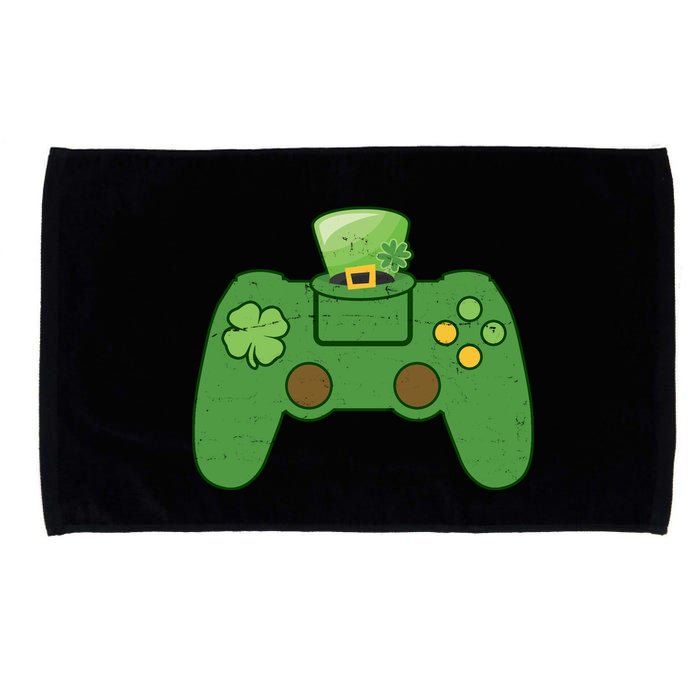 St Patrick's Day Gaming Controller Microfiber Hand Towel