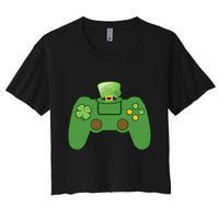 St Patrick's Day Gaming Controller Crop Top