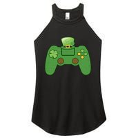 St Patrick's Day Gaming Controller Women's Perfect Tri Rocker Tank