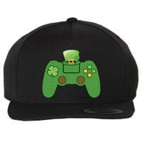 St Patrick's Day Gaming Controller Wool Snapback Cap