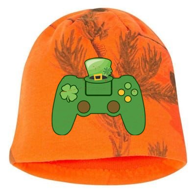 St Patrick's Day Gaming Controller Kati - Camo Knit Beanie