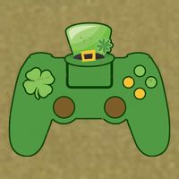 St Patrick's Day Gaming Controller Garment-Dyed Women's Muscle Tee