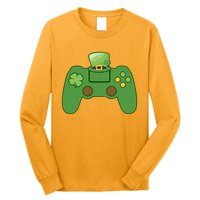 St Patrick's Day Gaming Controller Long Sleeve Shirt