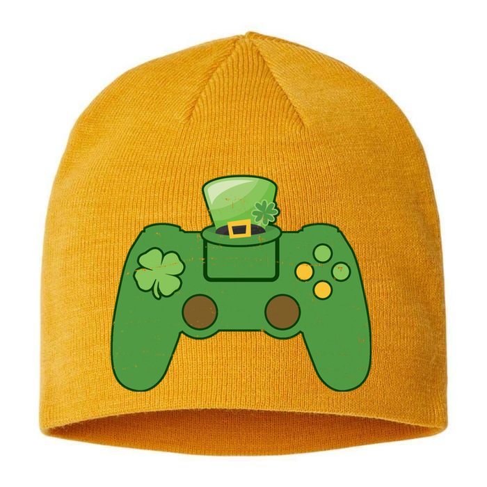 St Patrick's Day Gaming Controller Sustainable Beanie