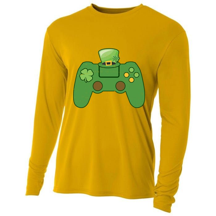 St Patrick's Day Gaming Controller Cooling Performance Long Sleeve Crew