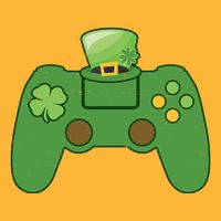 St Patrick's Day Gaming Controller Premium T-Shirt