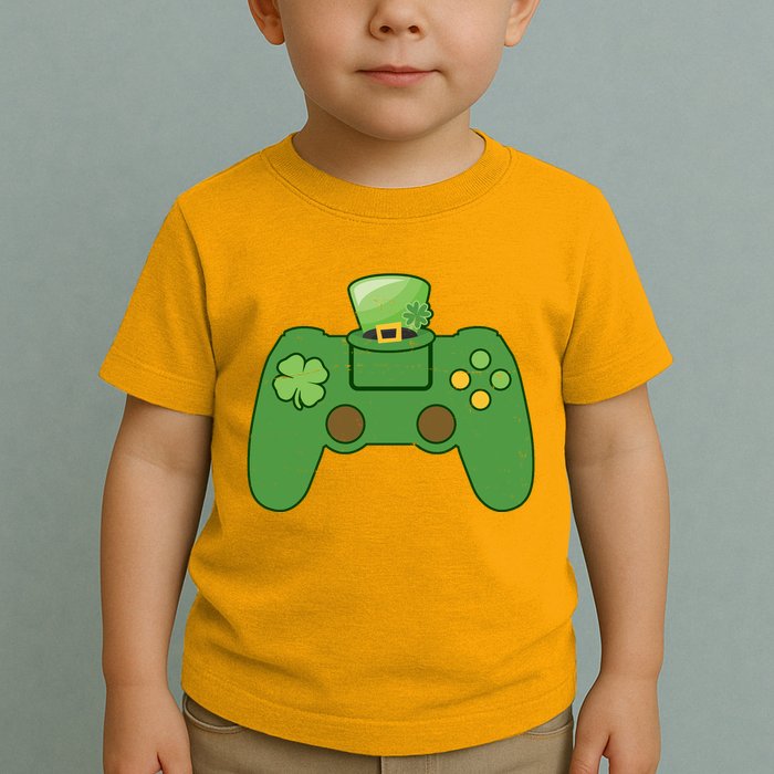 St Patrick's Day Gaming Controller Toddler T-Shirt