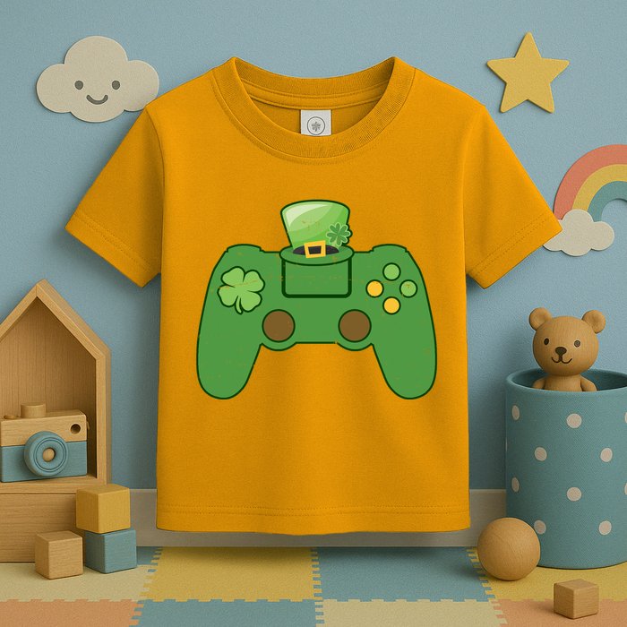 St Patrick's Day Gaming Controller Toddler T-Shirt