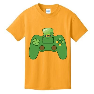 St Patrick's Day Gaming Controller Kids T-Shirt