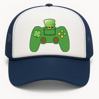 St Patrick's Day Gaming Controller Trucker Hat