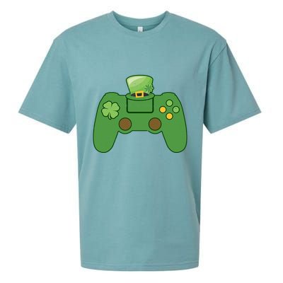 St Patrick's Day Gaming Controller Sueded Cloud Jersey T-Shirt
