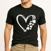 St Patricks Day Irish Heart Shamrocks Performance Shirt