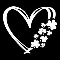 St Patricks Day Irish Heart Shamrocks Backpack