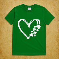 St Patricks Day Irish Heart Shamrocks T-Shirt
