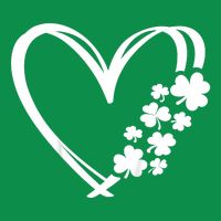 St Patricks Day Irish Heart Shamrocks Toddler T-Shirt