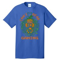 St Patricks Day Gamer Gift Can't Hear You I'm Gaming Vintage Meaningful Gift Tall T-Shirt