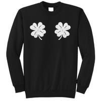 St Patricks Day Saint Paddys Irish Shamrock Boobs Sweatshirt