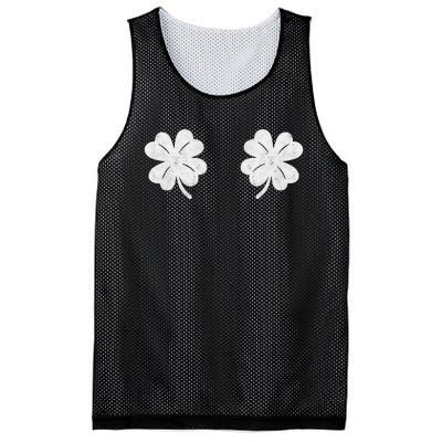 St Patricks Day Saint Paddys Irish Shamrock Boobs Mesh Reversible Basketball Jersey Tank