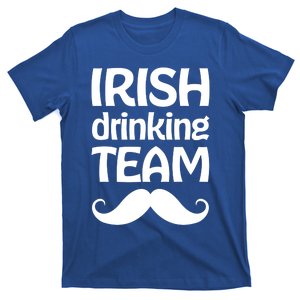 St Patricks Day Irish Ing Team Mustache Funny Gift T-Shirt